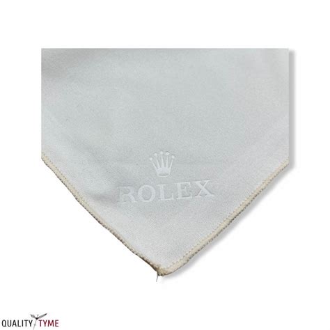 rolex polish cloth|Rolex microfiber cloth.